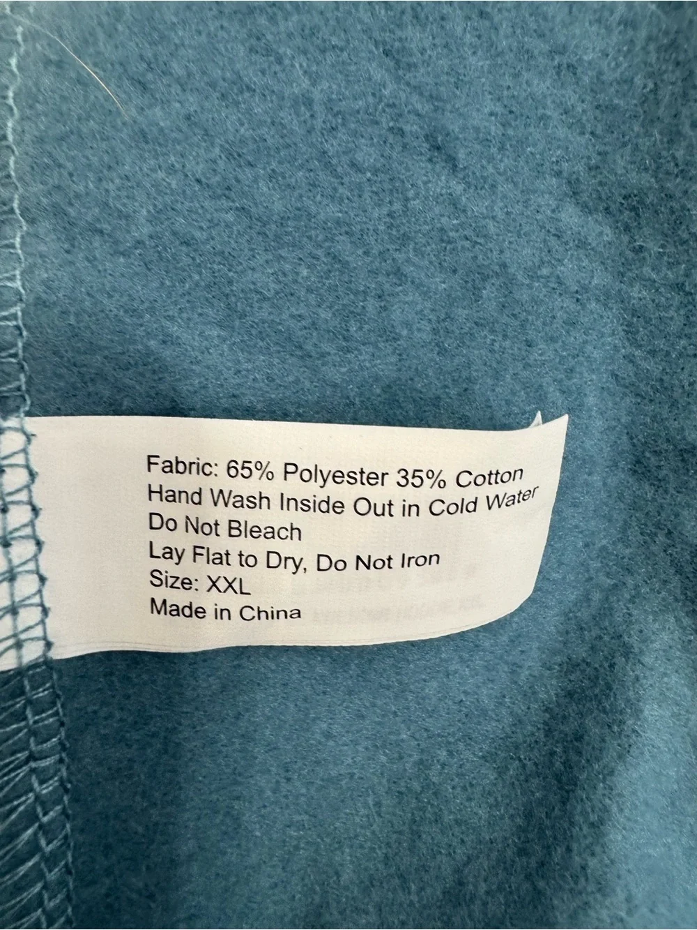 Play On! XXL Dog Hoodie Shirt “Wake Up and Be Awesome” Blue Gray Pet Apparel